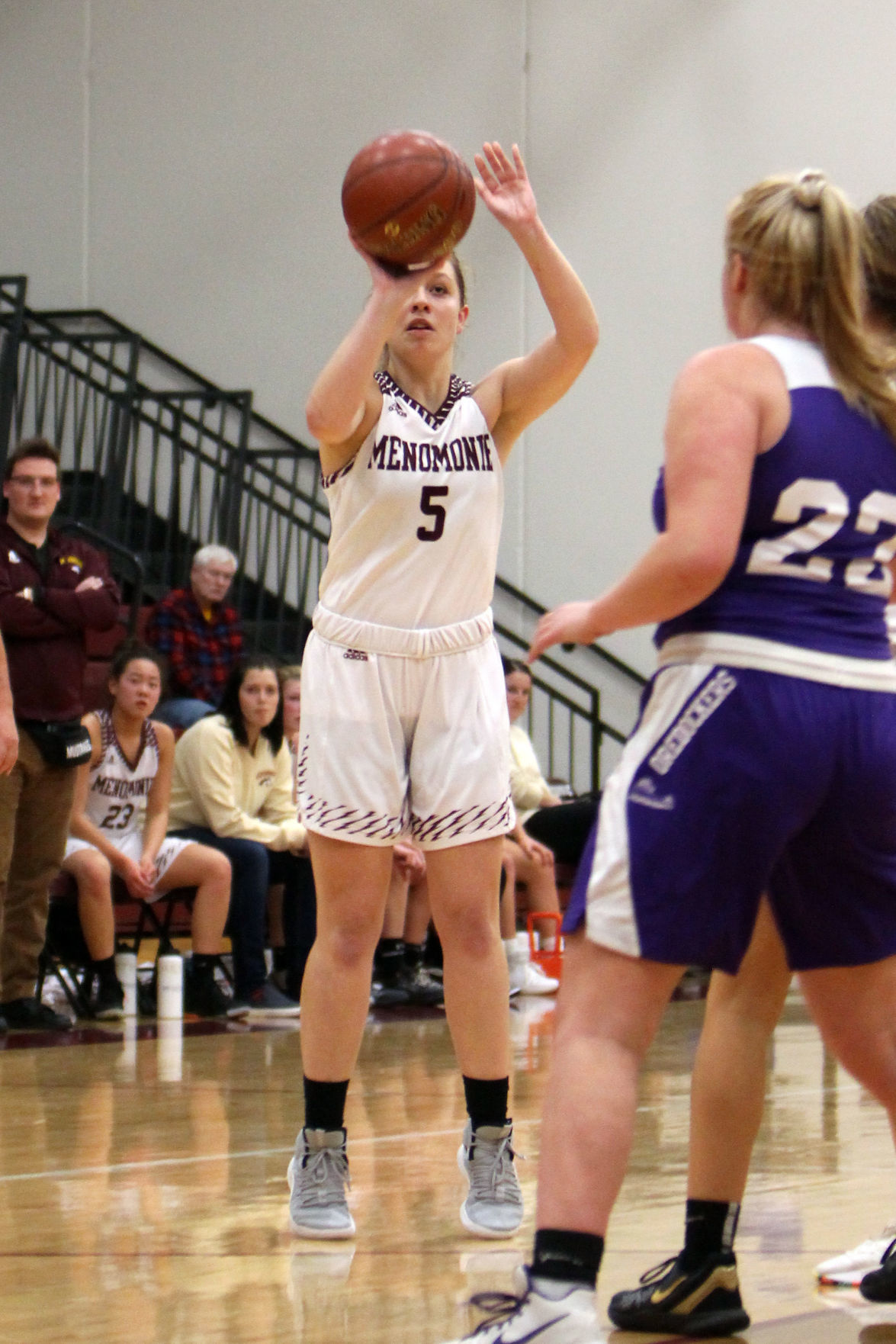 Ashland at Menomonie girls basketball 12-27-19